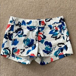 J. Crew Patterned Chino Shorts